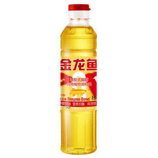 【U先试用】金龙鱼食用植物调和油小瓶家用食用油400ml非转食用油