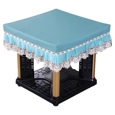 桌布防水防油防烫免洗耐高温皮革正方形客厅茶几套罩台布餐桌