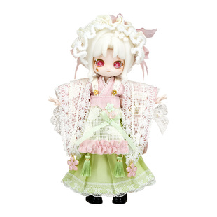 come4free12分BJD娃衣甜品系列春日樱娃衣裙子玩偶衣服套装现货