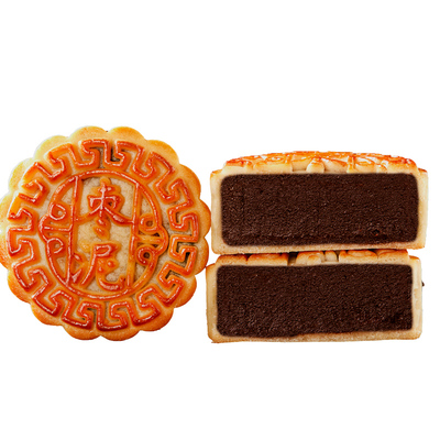 日月坊老式枣泥月饼皮薄馅足