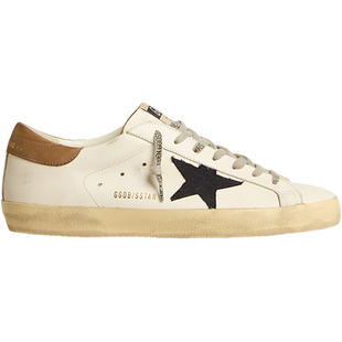 Golden Goose 男鞋 Super-Star黑星烟草色鞋提运动脏脏鞋GGDB