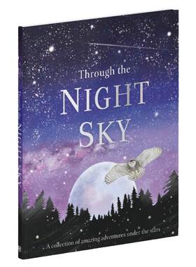 正版 DK Through the Night Sky 夜空观星 儿童天文知识宇宙图解百科