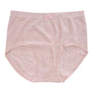 女士内裤中高腰女三角裤大码女生短裤提臀透气女裤宽松简约U型