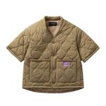 潮牌时尚个性半袖羽绒棉马甲男款美式情侣小众设计保暖马夹青少年