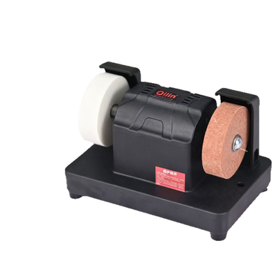 家用电动磨刀器全自动小型砂轮机台式双砂轮磨刀机打磨抛光神器