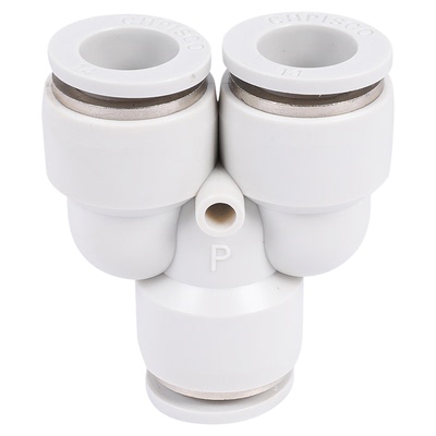 气管快速接头通高压直通变径弯头