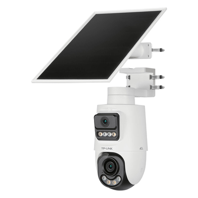 TP-LINK太阳能双摄像头4g监控AOV