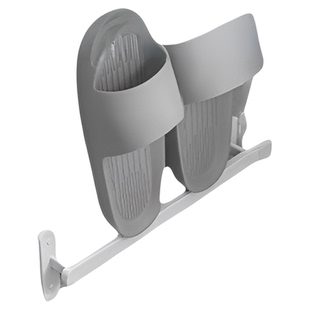 卫生间置物架浴室拖鞋架免打孔厕所门后壁挂毛巾沥水鞋子收纳挂架