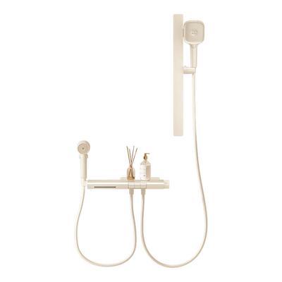 四季沐歌无顶喷花洒简易套装