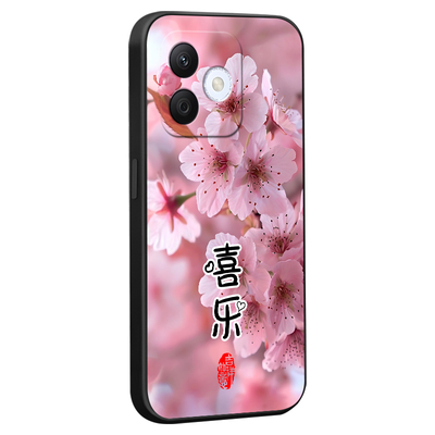 luckrider适用于荣耀x60i时尚新品huawei硅胶手机外壳。荣誉x60i唯美风景画lyn-an00网红爆款6.7寸防摔保护套