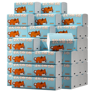 大包气垫抽纸家用实惠装面巾餐巾卫生纸巾整箱批婴儿悬挂式厕纸抽