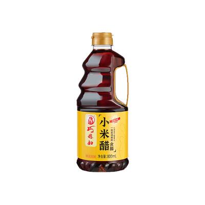 jhs巧媳妇小米醋酿造食醋家用饺子醋凉拌酸甜小米酿造甜醋800ml