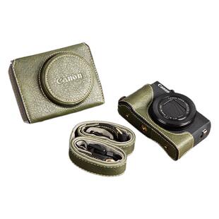 适用佳能g7x2相机包g7x3相机V1皮套g7xmark2 II III V1配件保护壳