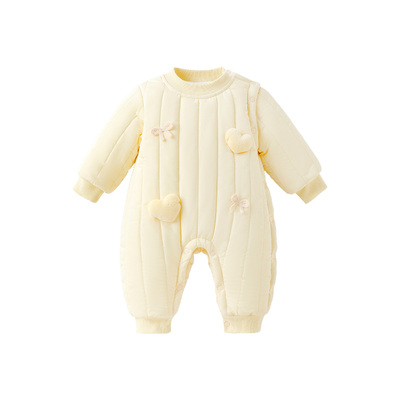 宜爽儿亲肤舒适连体衣夹棉保暖