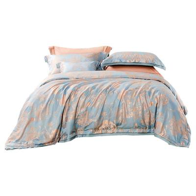 提花四件套纯棉轻奢富安娜