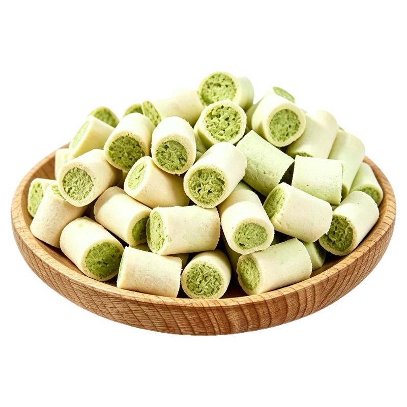 狗狗冻干零食羊奶猫草夹心磨牙棒