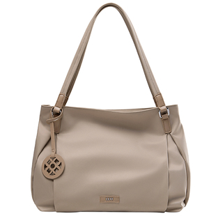 莱夫玲珑托特包2026新款大容量单肩包女妈咪包牛津帆布百搭手提包