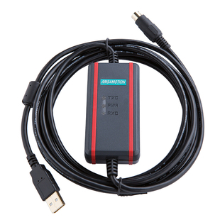 适用三菱PLC编程数据线 FX3U下载通讯FX2N/1N/3GA电缆USB-SC09-FX