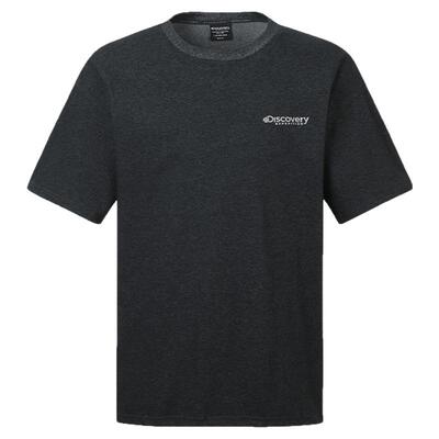 Discovery探索户外运动露营凉感防晒印花短袖T恤男女情侣春夏