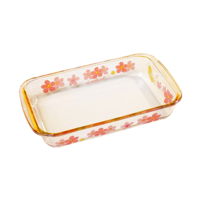 耐高温玻璃烤盘家用烤鱼饺子盘