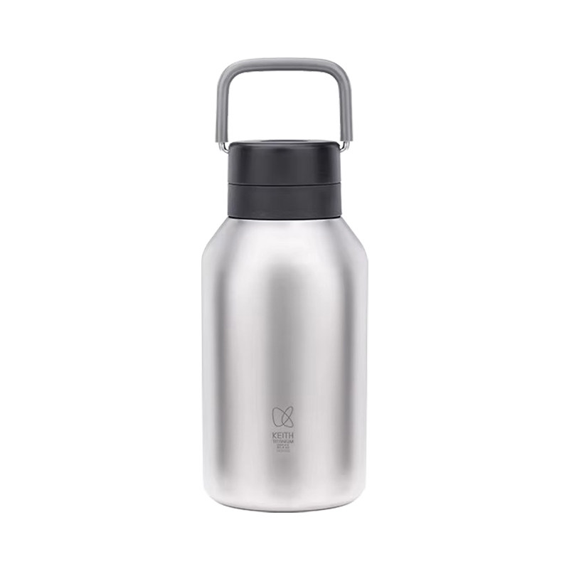 铠斯纯钛真空保温水壶大容量0.9L