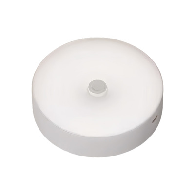 圆形小夜灯磁吸充电护眼可调亮度