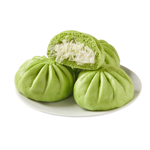 海南特产椰香斑斓椰丝包早餐食品速食包子特色小吃面点下午茶学生