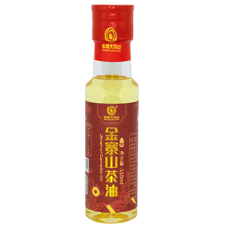 东旭大别山有机物理压榨一级纯山茶籽油无添加食用油油茶籽油茶油