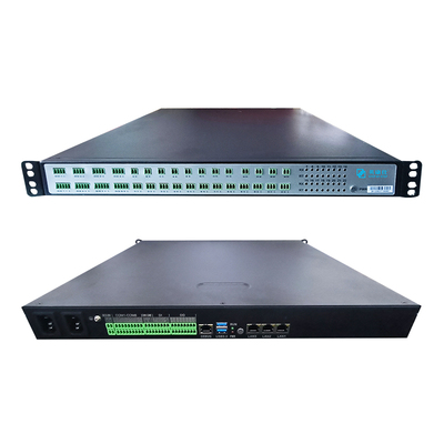 1U机房动环监控主机ARM工控机储能EMS网关双冗余22路RS485/RS232