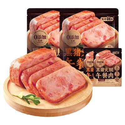 盐津铺子黑猪午餐肉即食