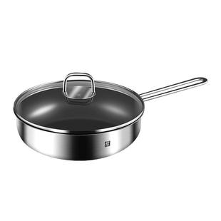 双立人Nova Plus不粘锅家用平底锅煎锅不锈钢煎蛋锅厨房炒菜24cm