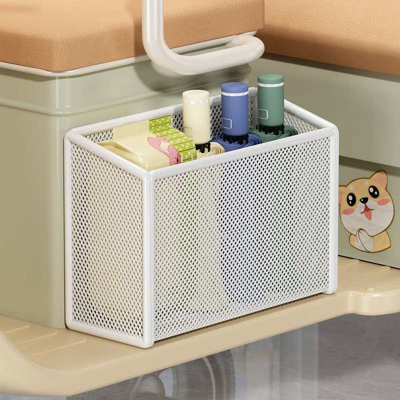 磁吸电动三轮车装饰用品收纳盒放东西神器改造小配件免打孔壁挂篮