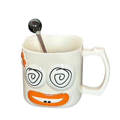 可爱呆萌大嘴表情杯马克杯伴手礼