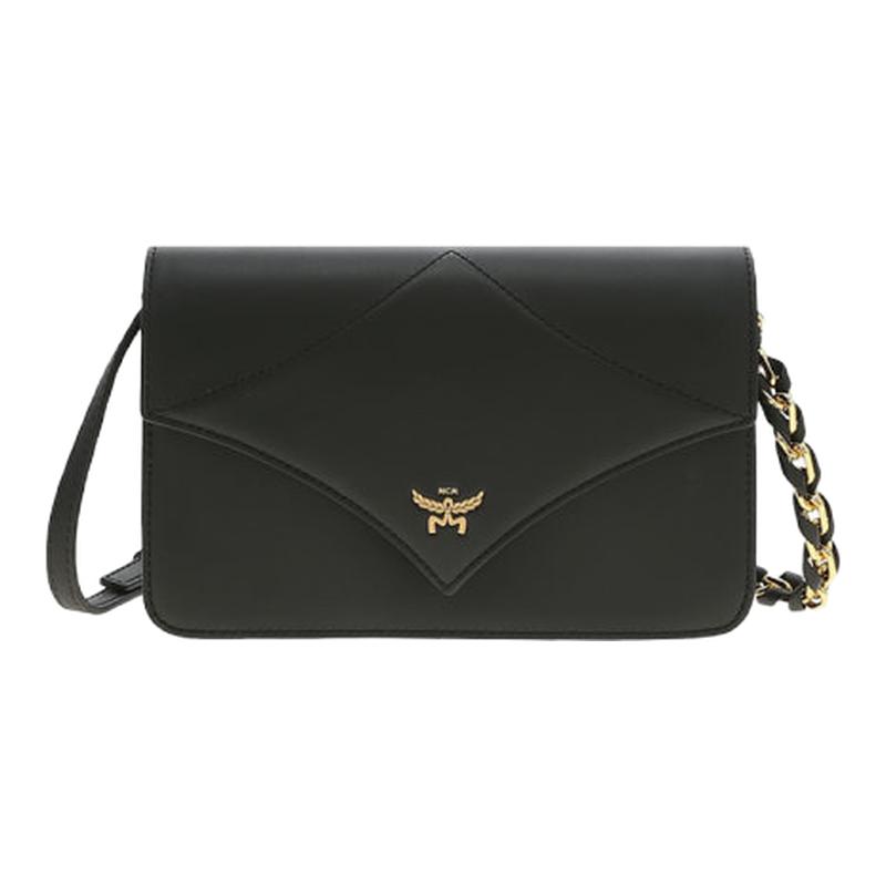 【自营】MCM DIAMOND品牌Logo印花女士单肩斜挎包单肩包MWRESAK01