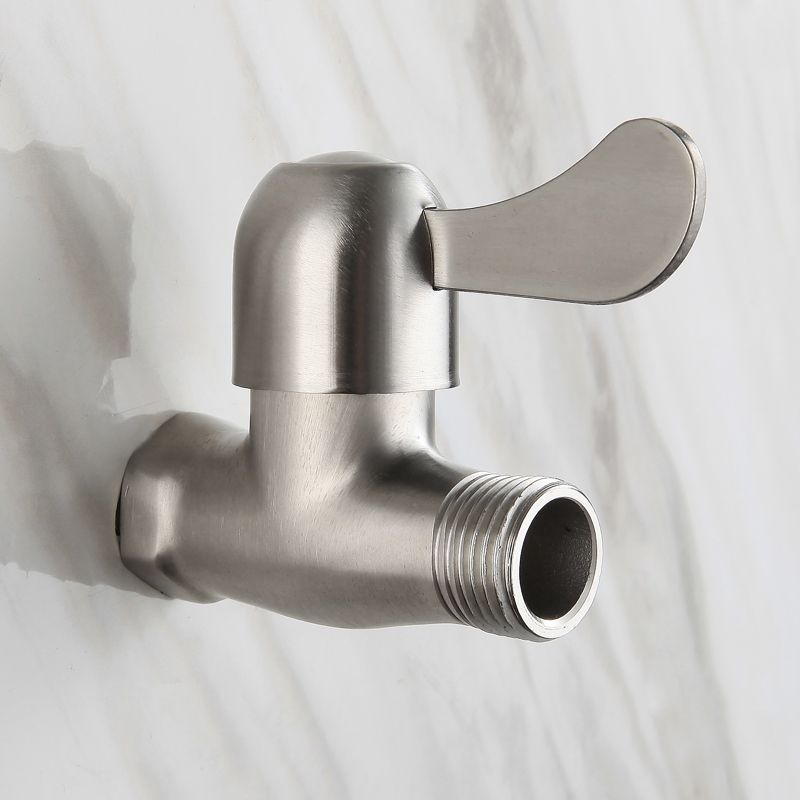 304不锈钢加厚角阀直阀热水器上水开关明装直通阀4分阀门批发