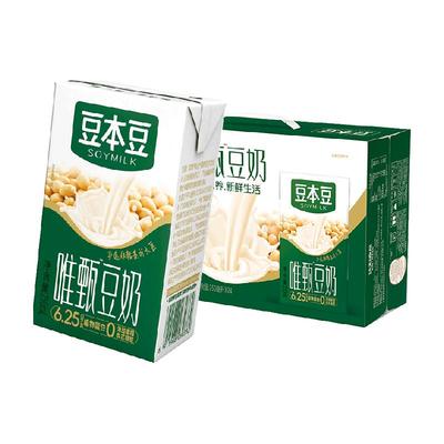 豆本豆唯甄原味豆奶250ml*24盒