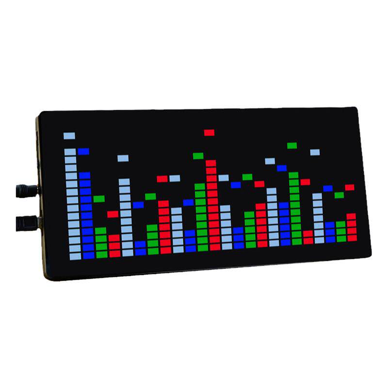 led音乐频谱电平流水指示器