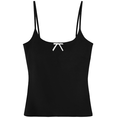 修身显瘦胸型圆润带胸垫保暖背心