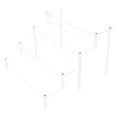盲盒收纳亚克力阶梯式展示架手办