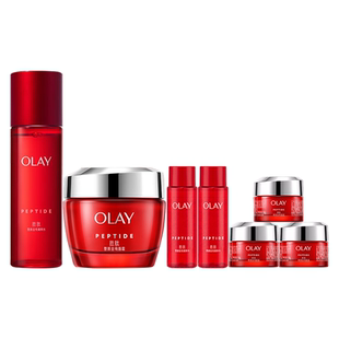 OLAY玉兰油大红瓶塑颜金纯水乳套装礼盒紧致舒缓保湿抗皱官方正品