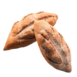 荞麦全麦粗杂粮0无糖精无油炸健身减代餐饱腹低脂面包卡零食4个装