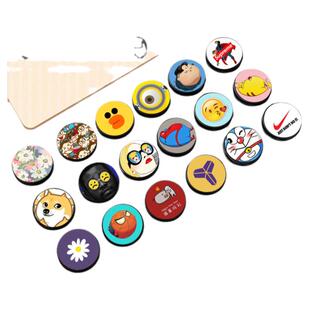 手机气囊支架来图定制diy小众桌面懒人神器伸缩折叠扣通用透明气垫韩国ins风图案自定义magsafe磁吸