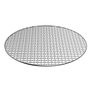 304不锈钢烧烤网圆形加粗围炉煮茶铁丝网家用烤肉篦子电陶炉烤网