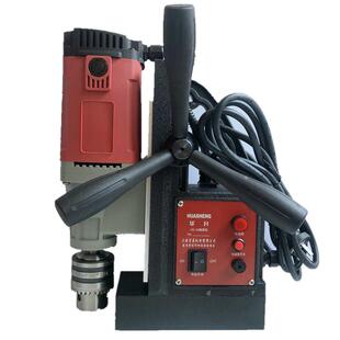 华升磁力钻磁座钻空心钻吸铁盘电钻钢板打孔开洞卧式取芯HS13-6