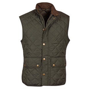 Barbour Lowerdale男士菱形绗缝防风马甲