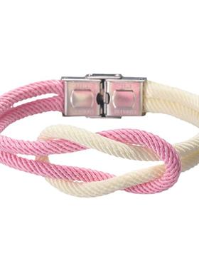 ins简约尼龙绳同心结复古时尚