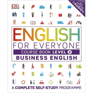 现货 DK人人学英语 商务英语2 课本 英文原版 DK-English for Everyone:Business English Level2 Course Book 自学书籍