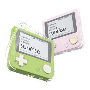 适用百词斩英语单词机透明保护壳平替清新软壳钢化膜带挂绳孔贴膜外壳可放收纳包全包防摔防刮亲肤手感特好用