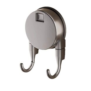 日本吸盘双挂钩悬挂式免打孔强力纸巾粘钩手提抽纸厨房卫生间挂架