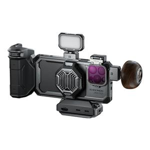 TILTA铁头iPhone16pro手机壳摄影拓展磁吸背板散热器补光灯侧手柄手持拍摄套件陨铁khronos适用苹果16pro max